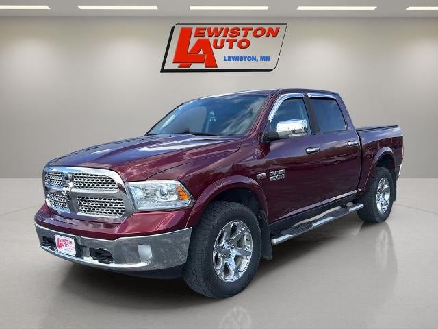 2016 RAM 1500 Laramie in Red — front three-quarter view