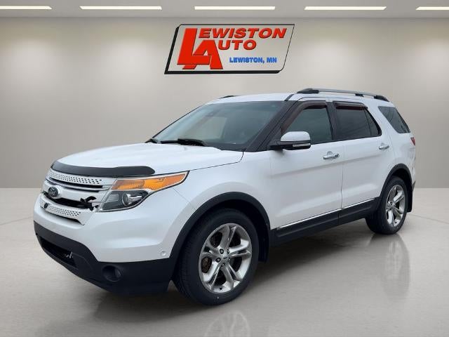 2013 Ford Explorer Limited in Brown — front three-quarter view