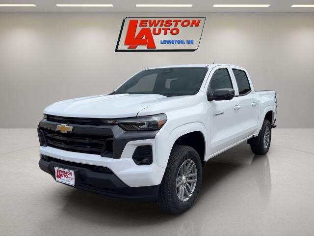 2026 Chevrolet Colorado LT in Summit White — front three-quarter view