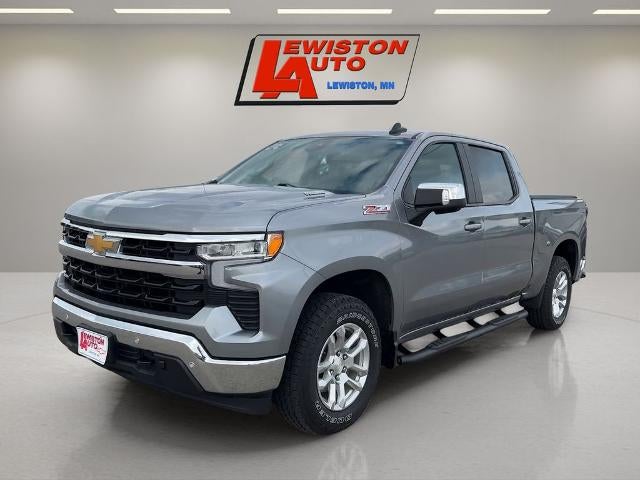 2024 Chevrolet Silverado 1500 LT in Sterling Gray Metallic — front three-quarter view