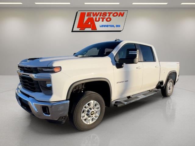 2025 Chevrolet Silverado 2500 HD LT in Summit White — front three-quarter view