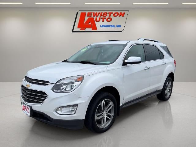 2017 Chevrolet Equinox Premier in Iridescent Pearl Tricoat — front three-quarter view