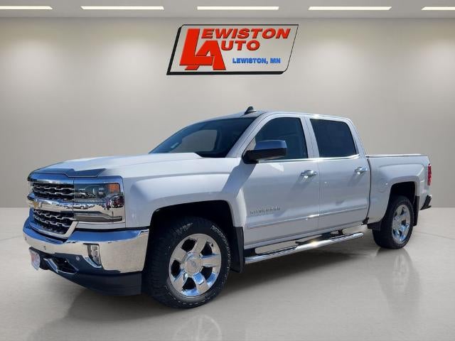 2017 Chevrolet Silverado 1500 LTZ in Iridescent Pearl Tricoat — front three-quarter view