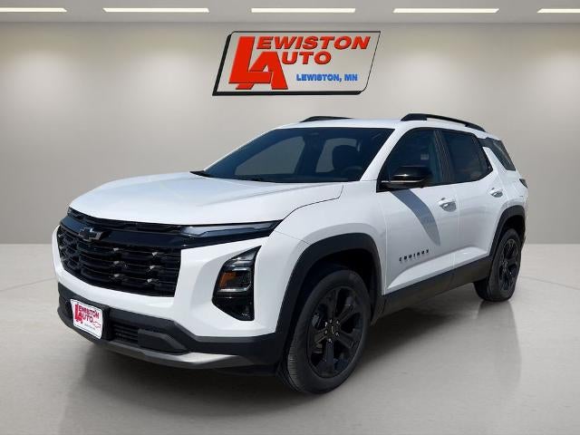 2027 Chevrolet Equinox AWD LT in Summit White — front three-quarter view
