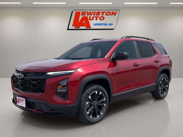 2027 Chevrolet Equinox AWD RS in Radiant Red Tintcoat — front three-quarter view