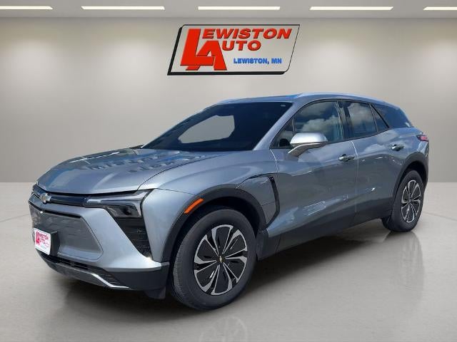 2024 Chevrolet Blazer EV LT in Sterling Gray Metallic — front three-quarter view