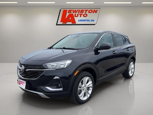 2020 Buick Encore GX Preferred in Dark Moon Blue Metallic — front three-quarter view