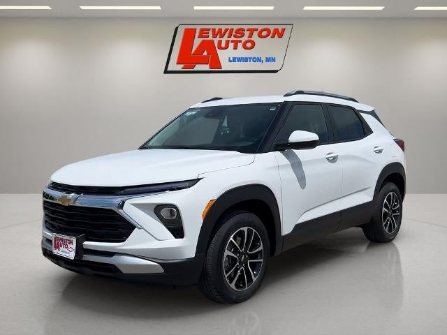 2026 Chevrolet Trailblazer LT in Summit White — front three-quarter view